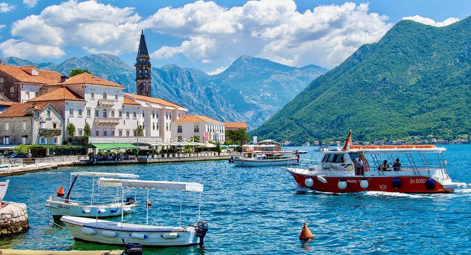 Balkan uitzicht meer Balkan uitzicht meer